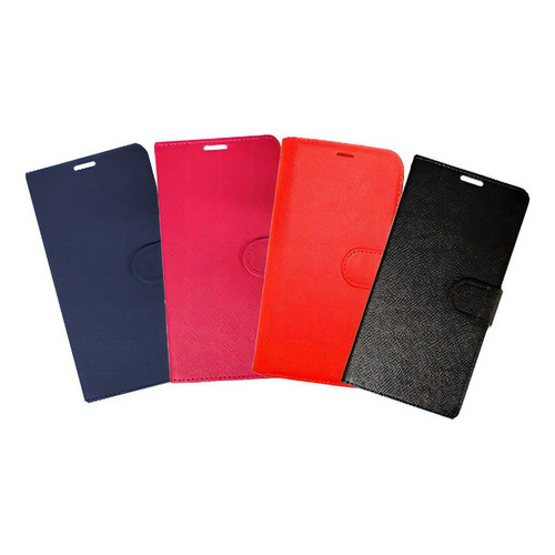 Funda Estuche Agenda Con Tapa & Stand Para Xiaomi Linea Mi Color Rojo Mi 9 Se