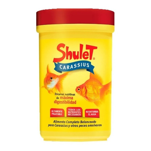 Shulet Carassius en Escamas para Peces Agua Fría 20 gr