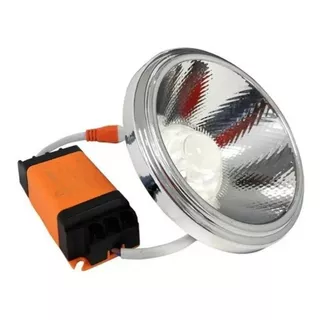 Lâmpada Led Ar111 12w 2700k Bivolt Branco Quente 110v/220v