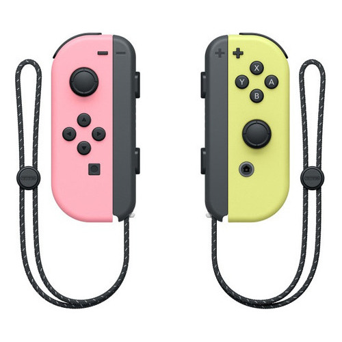 Nintendo Switch Joy-con (l)/(r) - Rosado/amarillo Pastel Color Rosa