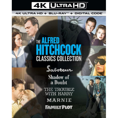 Alfred Hitchcock Classics Collection 4k Ultra Hd + Blu-ray