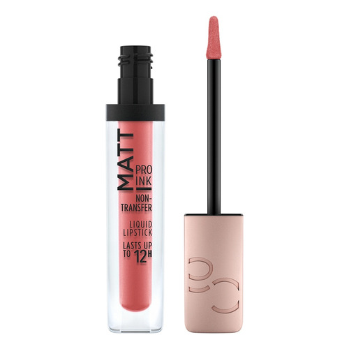 Labial Matt Pro Ink Non-transfer Liquid Lipstick 040 Color Rosado