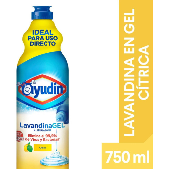 Ayudin Lavandina En Gel Citric X 750ml