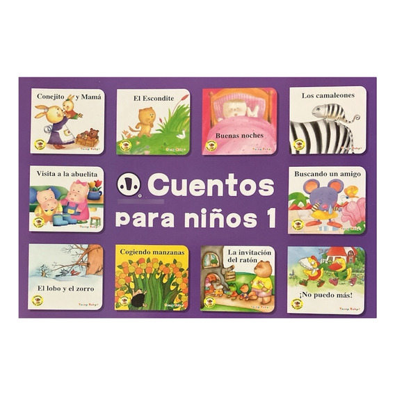 Libros De Cuentos, Fabulas Para Niños, Niñas (pack 10u)