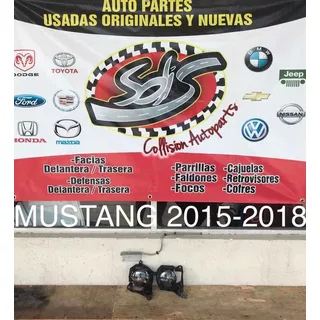 Faro Mustang 2015-2018 (alógeno)
