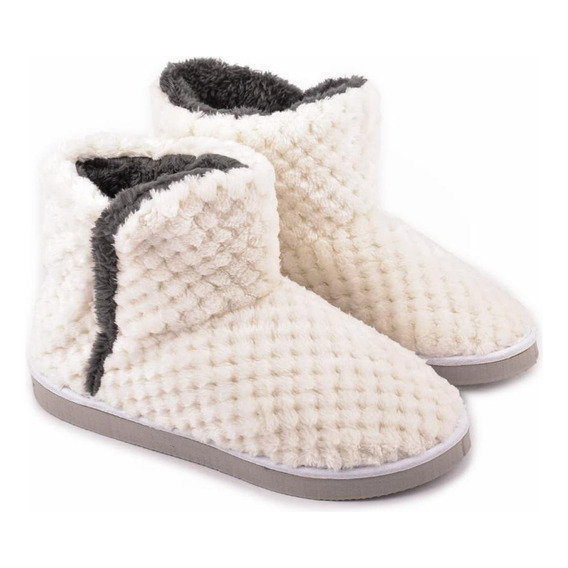 Pantufla Botita Peluche Chinela Pantubota 47-300 Palermo