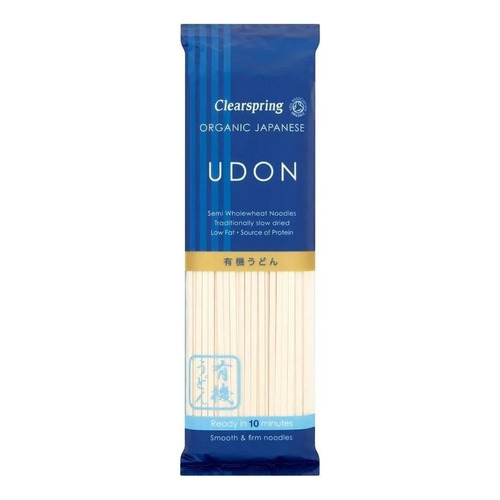 Pasta Udon Clearspring Japonesa Orgánico