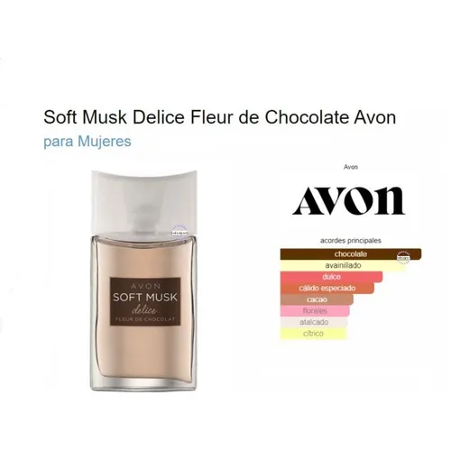 Perfume Soft Musk Delice Fleur De Chocolate De Avon MercadoLibre