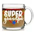 Taza Divertida ' Taza De Cristal Para Abuelo ' Broma Humor '