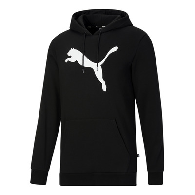 Buzo Capota Big Logo Hoodie Negro - Puma Hoodie Hombre