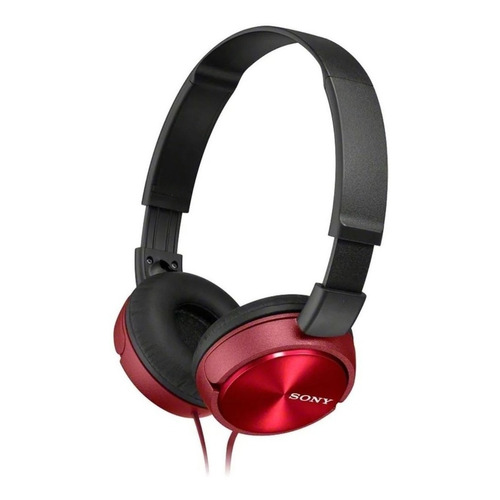 Audífonos Sony ZX Series MDR-ZX310 red