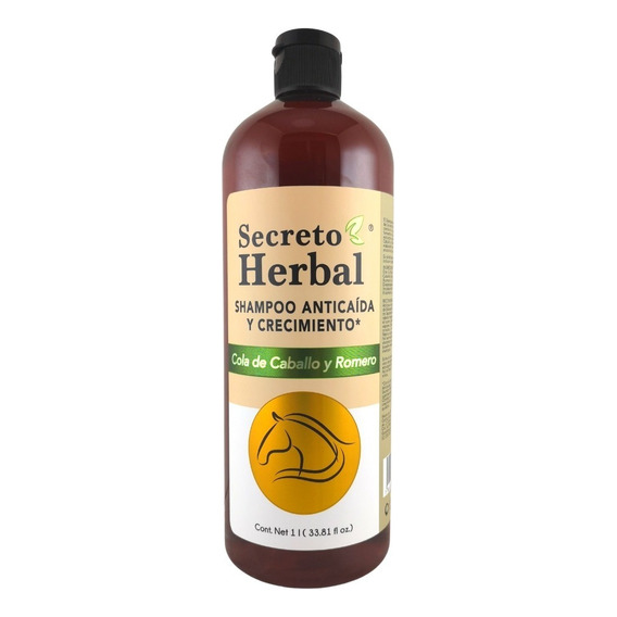 Shampoo Secreto Herbal Anticaída Con Cola De Caballo 1L