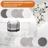 Juego De 10 Posavasos Soporte, 5 Colores - Posavasos Ab...