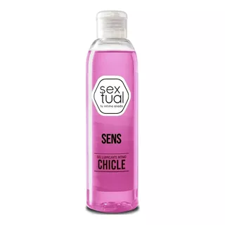 Gel Lubricante Intimo Chicle 200ml Sextual Hombre Mujer