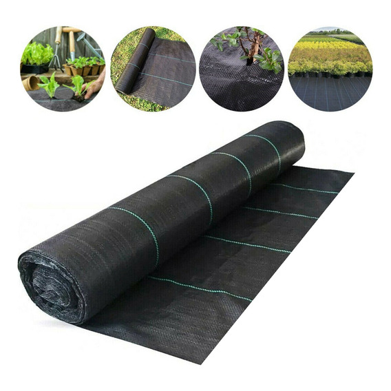 Tela Anti Maleza Anti Hierba Ground Cover 10 X 1.50 Mts