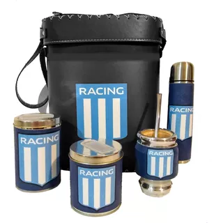 Set Matero Portatermo Racing Termo 1/2 Litro