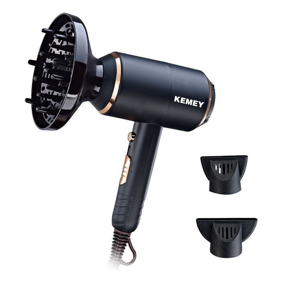 Secador De Pelo Kemei 8896 Con Difusor, 4000w