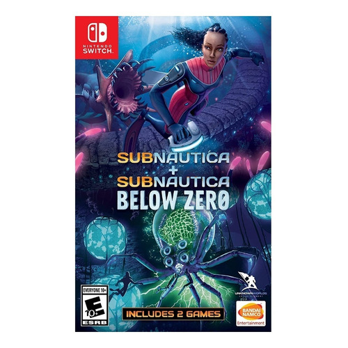 Subnautica + Subnautica: Below Zero  Standard Edition Bandai Namco Nintendo Switch Físico