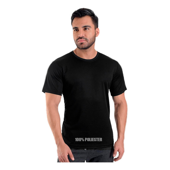 Playera Deportiva Colores 100% Poliester Antitranspirante