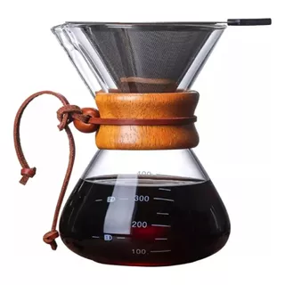 Cafetera Chemex Classic Manual Borosilicato Filtro 400ml Hmb