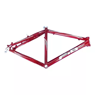 Quadro Fib Alumínio P/ Aro 26 Tam 19 Vermelho  P/ Bicicleta
