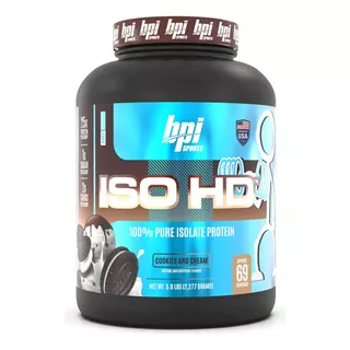 Proteína Iso Hd Bpi Sports 69 Servicios Cookies & Cream