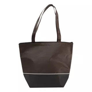 Bolsa Térmica Grnade 10l Cerveja Lanche Alça Resistente Cor Marrom