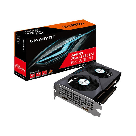 Placa de Video Gigabyte RX 6500 XT Eagle 4GB