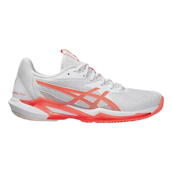 Tenis Tennis Asics Solution Speed Ff 3 Blanco Mujer A250.100