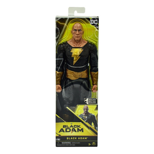 Black Adam 1a Edicion Dc Figura 27cm Spin Master