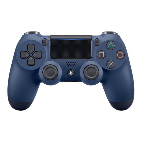 Joystick inalámbrico Sony PlayStation Dualshock 4 midnight blue