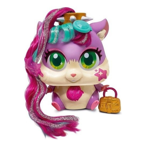 Hamstars Mascotas Coleccionables Cloe Con Accesorios Glam