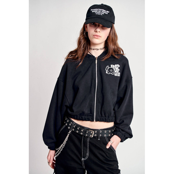 Campera Vibe De Algodon Mujer 47 Street