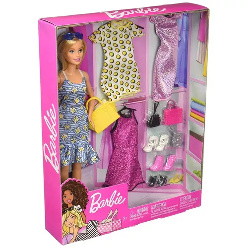 Boneca Barbie Fashionista Com Roupas E Acessórios - Mattel