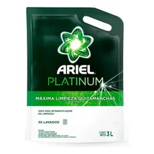 Jabón Liquido Para La Ropa Ariel Platinum X 3 Litros