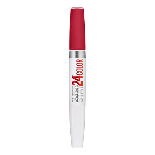 Labial Liquido Superstay 24hs Smile Brightener Maybelline Acabado Satinado Color Optic Ruby