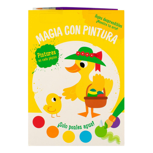 Magia con Pintura Pato: No aplica, de Yoyo Books. Serie No aplica, vol. No aplica. Editorial Yoyo Books, tapa pasta blanda, edición 1 en español, 2023