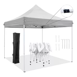 Carpa Plegable 3x3 Toldo Impermeable Reforzado Uso Rudo Msi