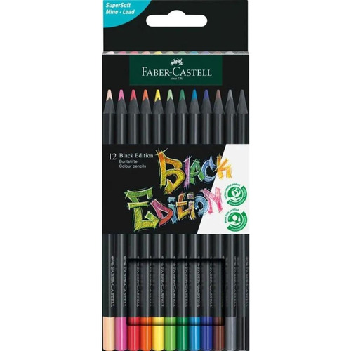 12 Colores Profesionales Lápices Super Soft Faber Castell