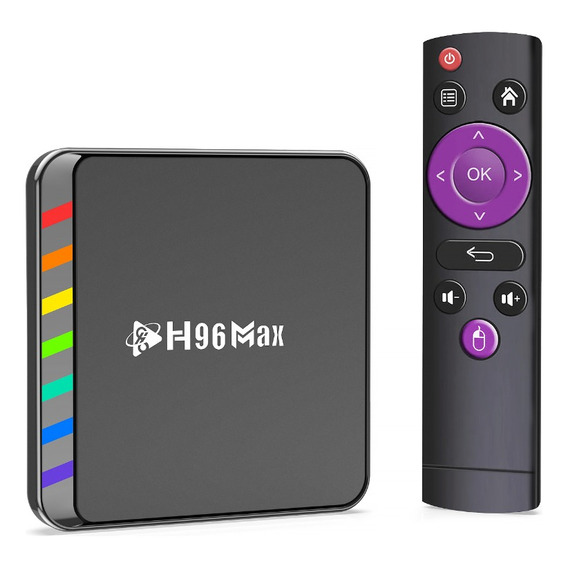 Reproductor Multimedia H96 Max S905w2 Tv Box Quad Core Wifi6