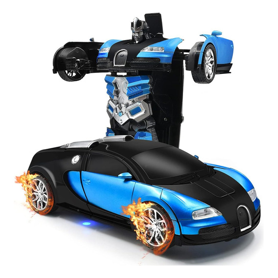 Coche De Control Remoto Para Niños, Bugatti Transformers