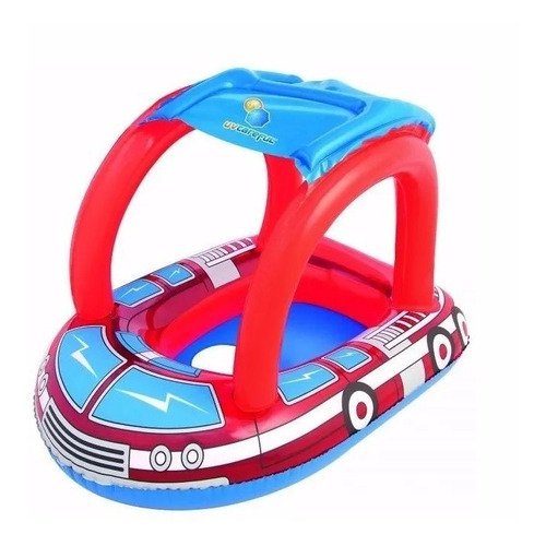 Asiento Flotador Bestway 34093 Salvavidas Inflable Con Techo