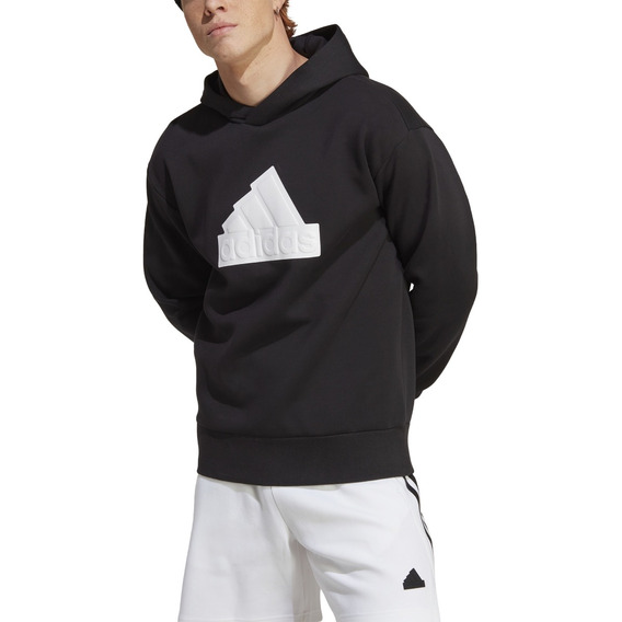 Sudadera adidas Con Gorra Casual Hombre