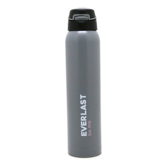 Everlast 16458 botella de agua termica inox 750ml color gris