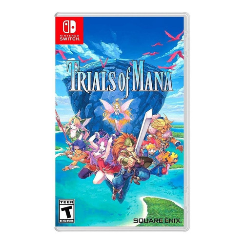 Trials of Mana (2020 Remake)  Mana Standard Edition Square Enix Nintendo Switch Físico