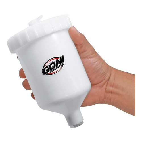 Vaso De Plastico Para Pistola De Gravedad Goni-330 Color Blanco