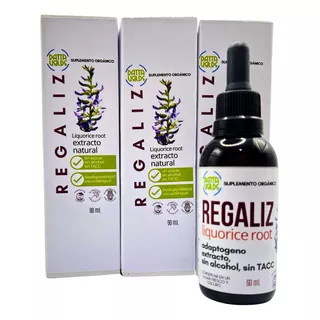 Regaliz Liquorice Root Extracto Combo Pack De 3 Uds.