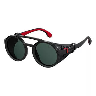 Óculos De Sol Unissex Carrera 5046/s Black Cor Da Armação Preto Cor Da Lente Preto