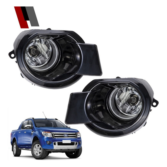 Neblinero Ford Ranger 2013-2015 Kit Completo Envió Gratuito