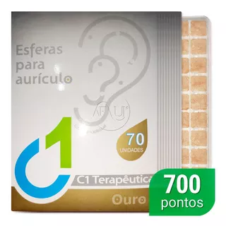 Ponto Auriculoterapia Ouro Auricular C/micropore - 700 Un